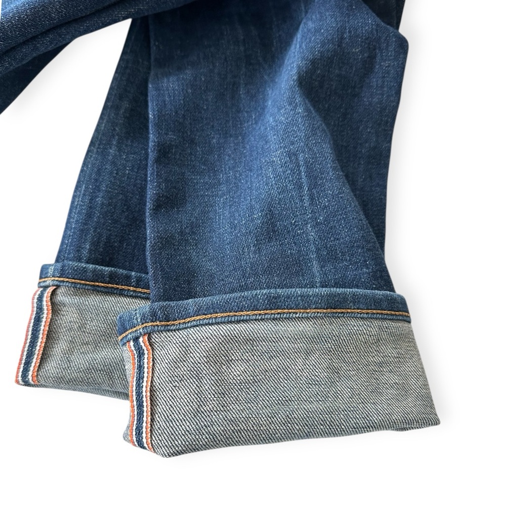 Men's Straight Jeans in Dark Blue - Picture 5 of 11